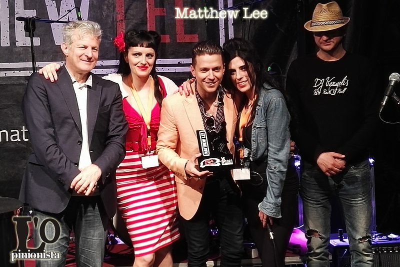 Matthew Lee premiato