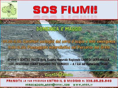 SIA FIUMI - ASSOCIAZIONE ANSN AIUTIAMO LA NATURA SECONDO NATURA
