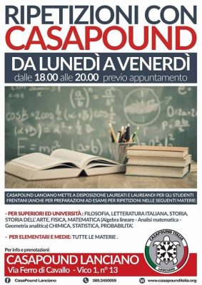 Casapund ripetizioni