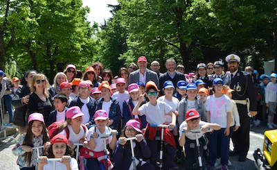 gli alunni in Cammino Sicuro