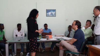 migranti ospiti delle strutture cittadine