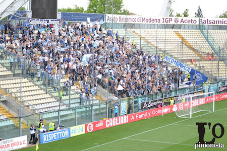 tifosi Pescara a Modena