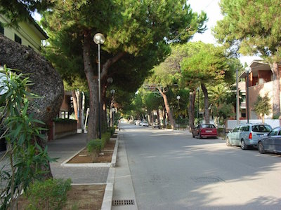viale Orsini a Giulianova