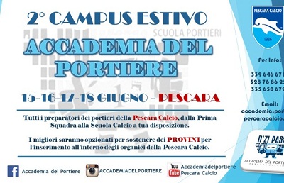 Accademia del Portiere 2016 della Delfino Pescara 1936