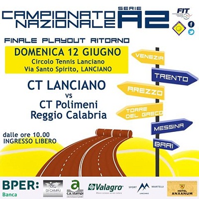 CT Lanciano - CT Rocco Polimeni Reggio Calabria