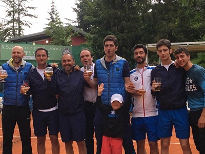 Squadra del CT L'Aquila promossa in serie A2
