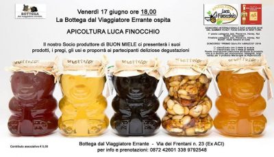 Degustazione miele Lanciano Luca Finocchio