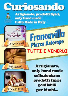 mercatini Francavilla Piazza Asterope