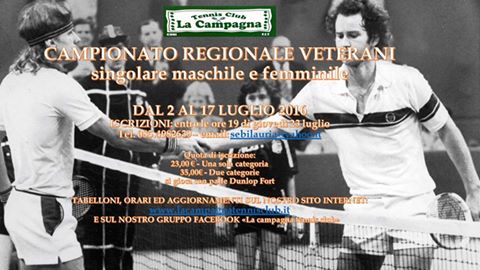 Campionato regionale veterani di tennis