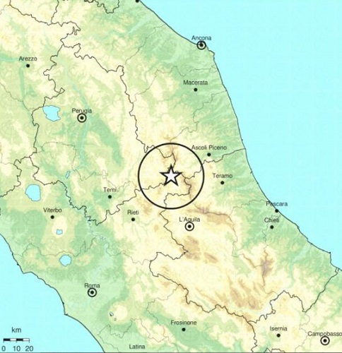 epicentro sisma amatrice