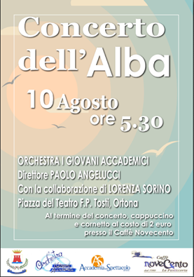 locandina concerto dell'alba