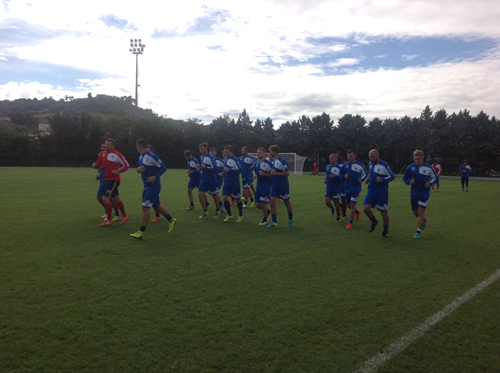 allenamento pescara calcio