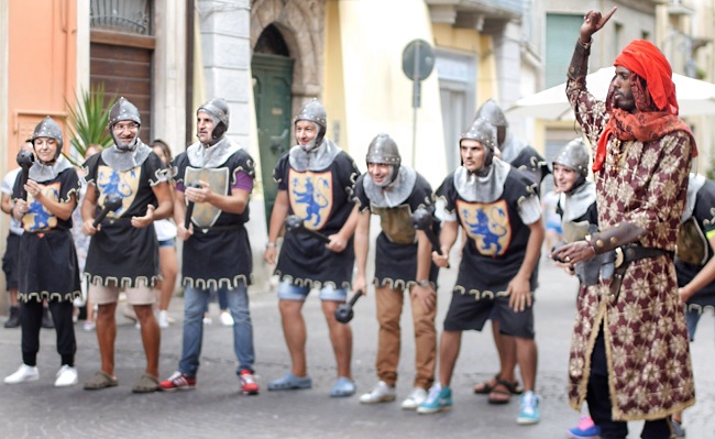 costumi in Notte Templare 2016