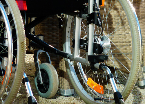 disabilità sedia a rotelle