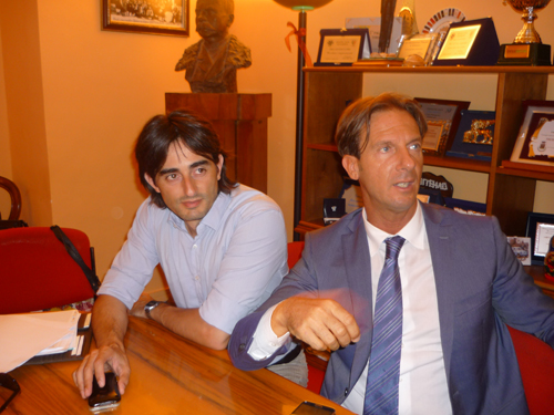 sindaco e assessore Ruffini