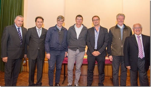 I premiati con il Sindaco e l’Assessore alla Cultura di Bolzano