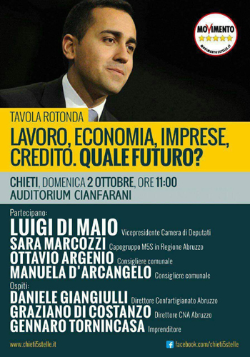 M5S LAVORO, ECONOMIA, IMPRESE, CREDITO