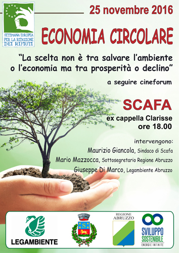 Scafa workshop cineforum economia circolare