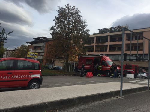 i Vigili del Fuoco attivano il Posto di Comando Avanzato