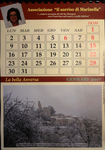 Calendario Ass. Il Sorriso di Marinella