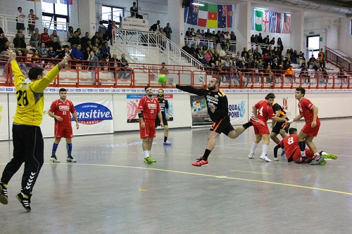 Fase di gioco pallamano CSA