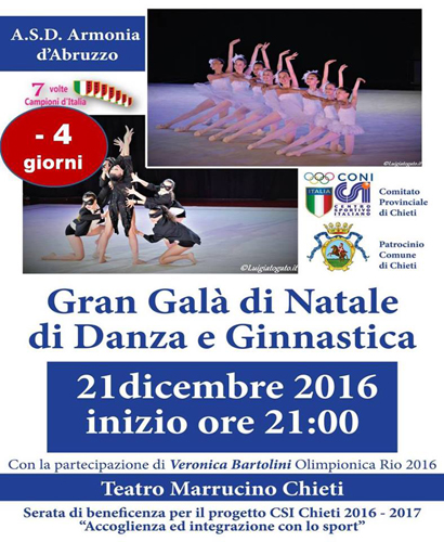 Locandina Gran Galà di Natale