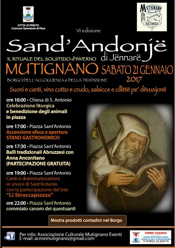 Lu sand'Antonje de Jennare a Mutignano
