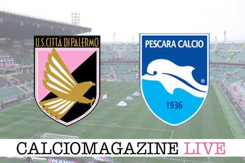 Palermo-Pescara la partita dalle ore 20.45 live Palermo-Pescara