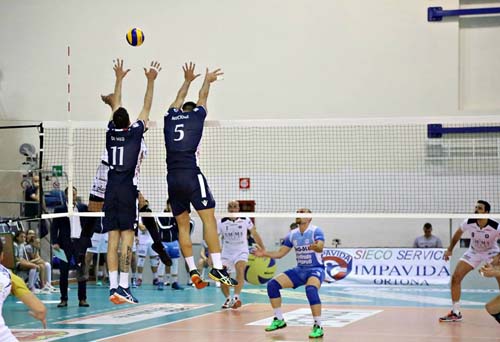 Volley, Sieco Service Impavida Ortona-Emma Villas Siena 1-3