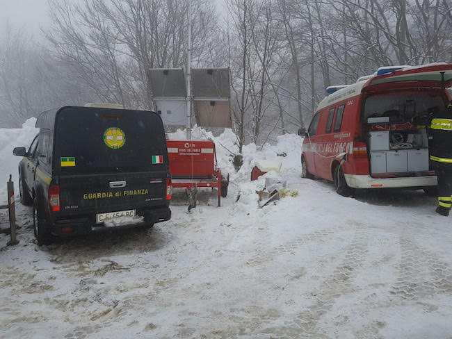 Foto campo base Misericordia soccorsi