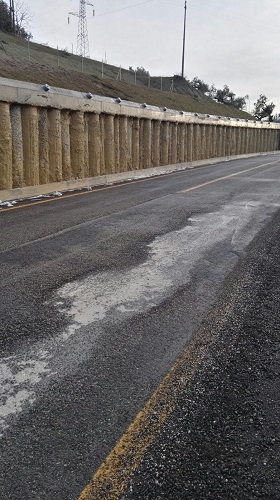 Foto dissesto via Prati Pescara