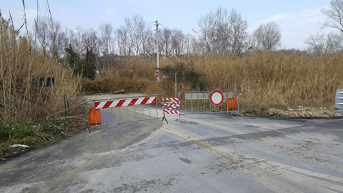 Montesilvano danni sul lungofiume Saline
