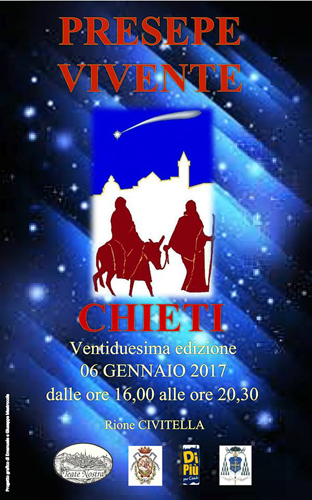 XXII edizione del Presepe Vivente l'8 gennaio a Chieti Presepe-Vivente-2017-Chieti