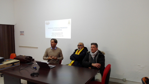 conferenza stampa mercato ittico