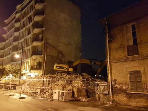 demolizione Borgo Marino