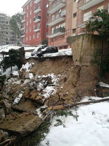 smottamento a Chieti