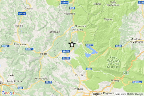 terremoto 5.3 Montereale