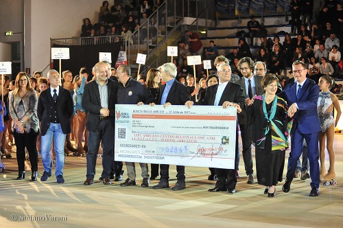 Assegno di 28.500,00 euro alla lega Fibrosi Cistica Abruzzo