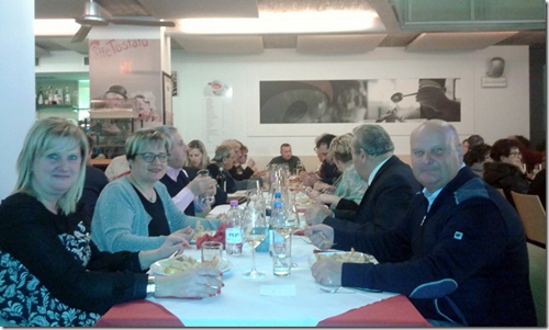 CENA SOCIALE PER GLI ABRUZZESI DEL TRENTINO CON IL PESCE DEI TRABOCCHI DELL’ADRIATICO