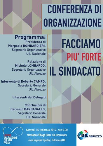 organizzazione UIL Abruzzo