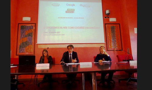 Foto relatori, da sx Sara Della Monica, Roberto Di Vincenzo, Paola Sabella