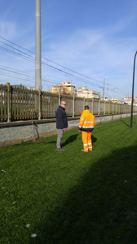 Roseto riapertura parcheggi via Colombo