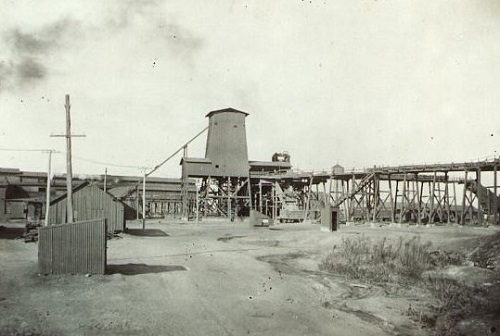 la miniera della “Coal Company”di Toluca