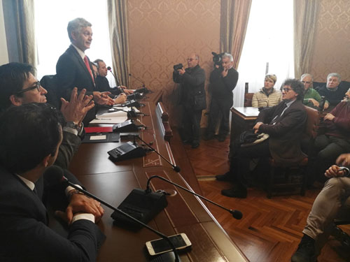 manifestazione roma sindaci tavolo di sabatino