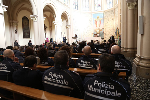 polizia municipale Sacro Cuore