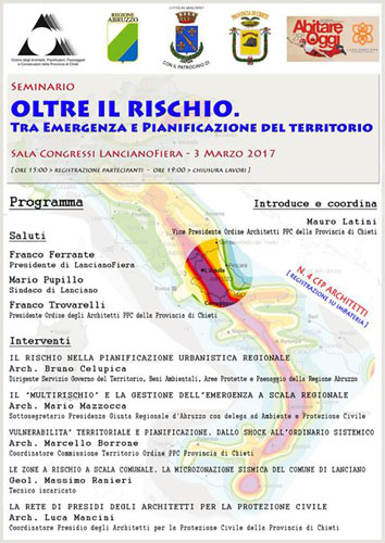 seminario su emergenza e pianificazione del territorio
