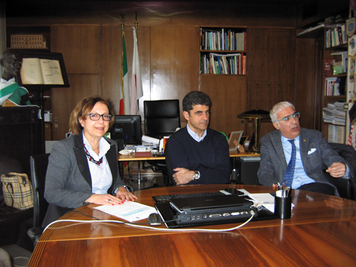 Ass. De Matteo, Pres. Aceto, Prof. Mastropasqua