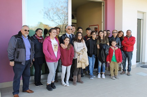 Casa Ail, visita delegazione Pescara