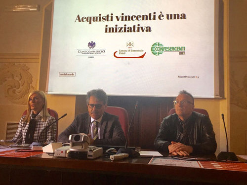 Da sx Marisa Tiberio, Roberto Di Vincenzo, Franco Menna