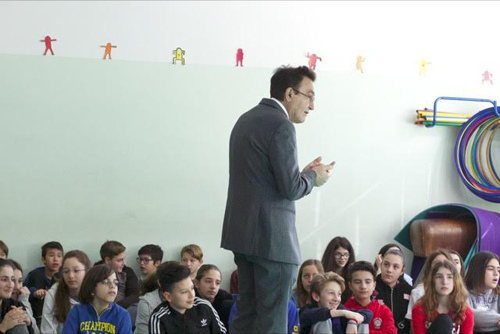 Foto studenti-prof Lombardo